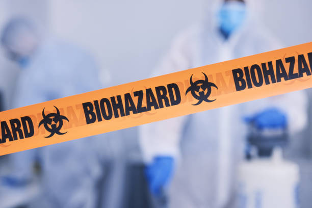 Professional Biohazard Cleanup technician working in Mabton, WA